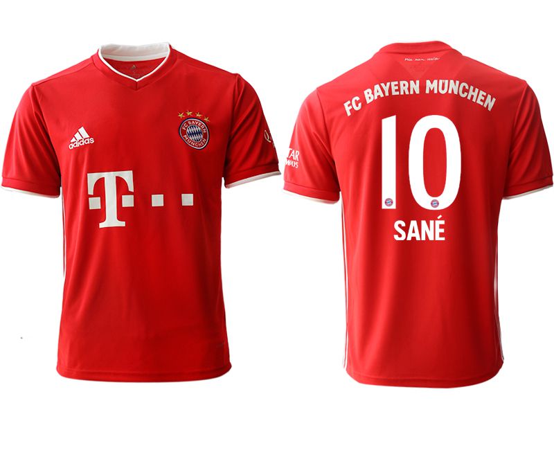 Men 2020-2021 club Bayern Munich Home aaa version #10 red Soccer Jerseys->bayern munich jersey->Soccer Club Jersey